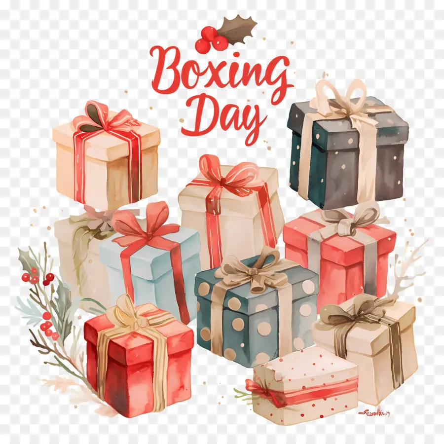 วันมวย，Presents Boxing Day PNG