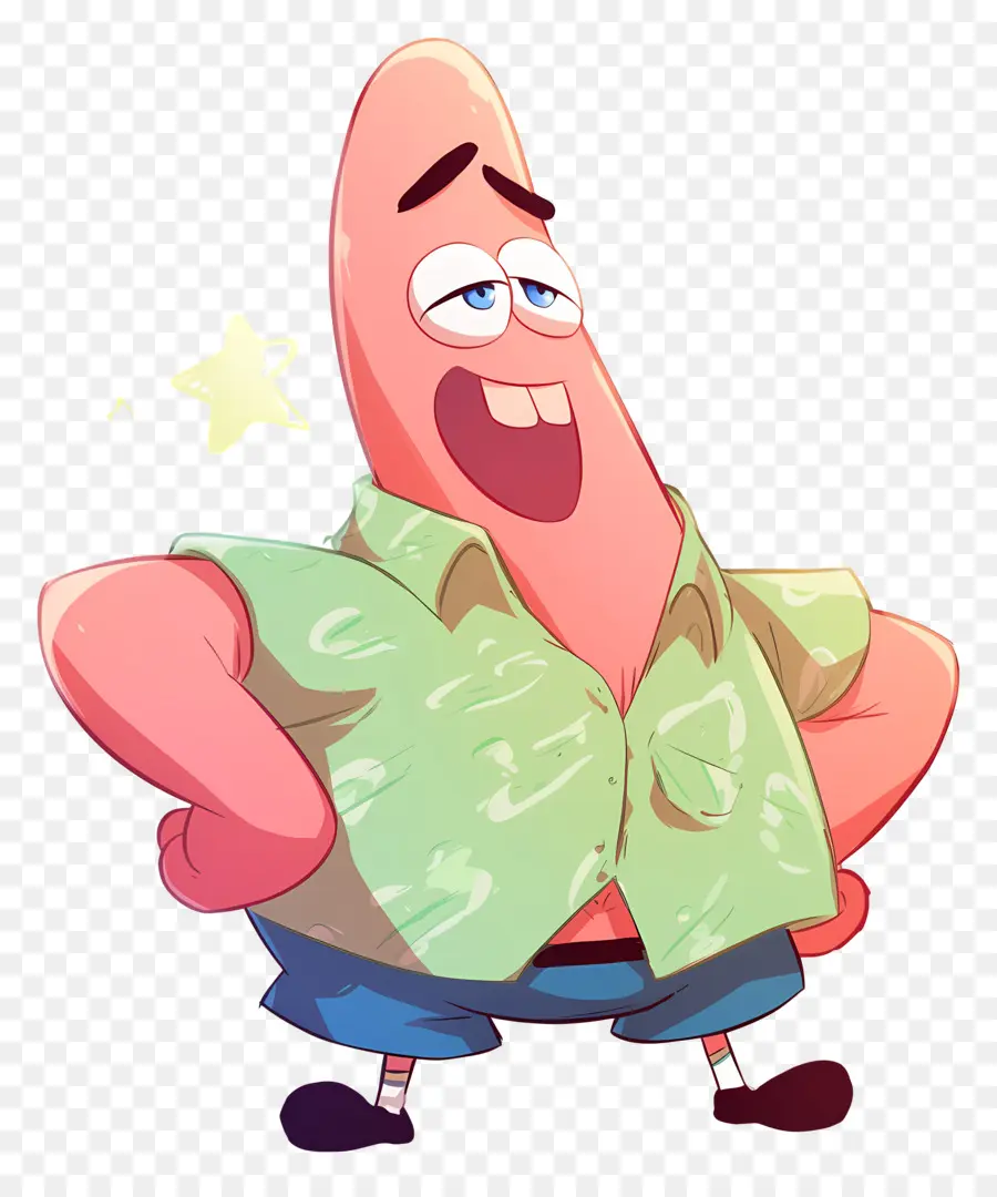 Patrick Star，ตัวการ์ตูน PNG