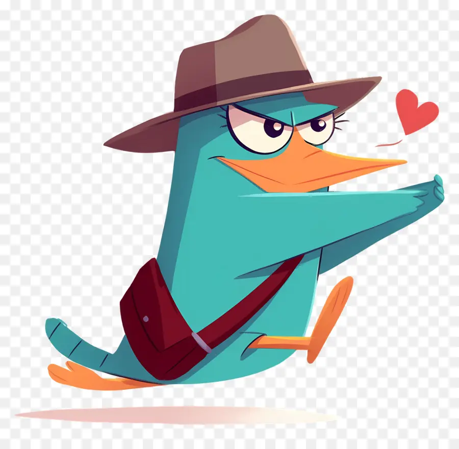 Perry The Platypus，Platypus การ์ตูน PNG