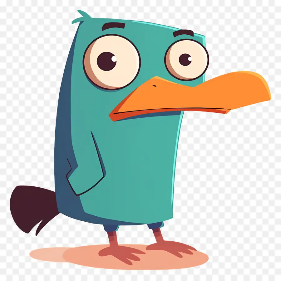 Perry The Platypus，นกการ์ตูน PNG