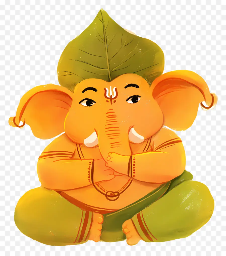 Ganesh Chaturthi，จานชาทำสมาธิ PNG