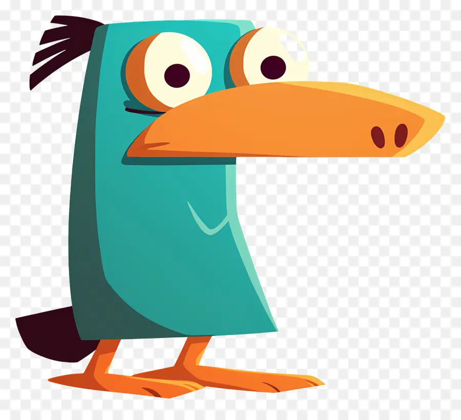 Perry The Platypus，นกการ์ตูน PNG