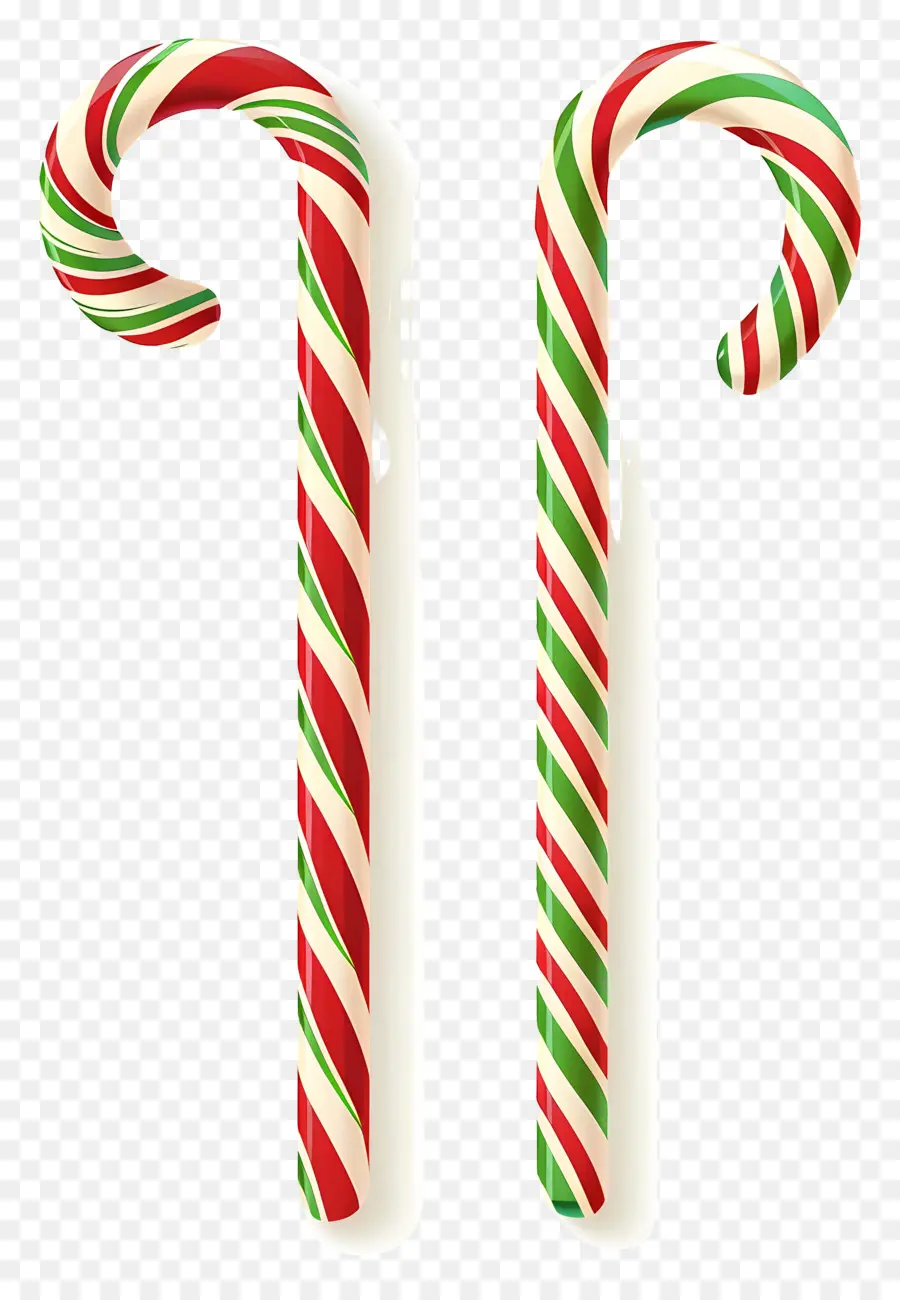 อ้อยขนมคริสต์มาส，Candy Canes PNG