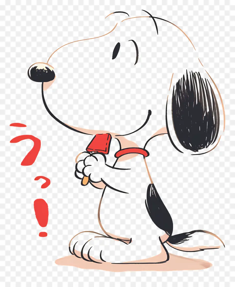 Snoopy กินไอศกรีม，สุนัขการ์ตูนกับไอศกรีม PNG