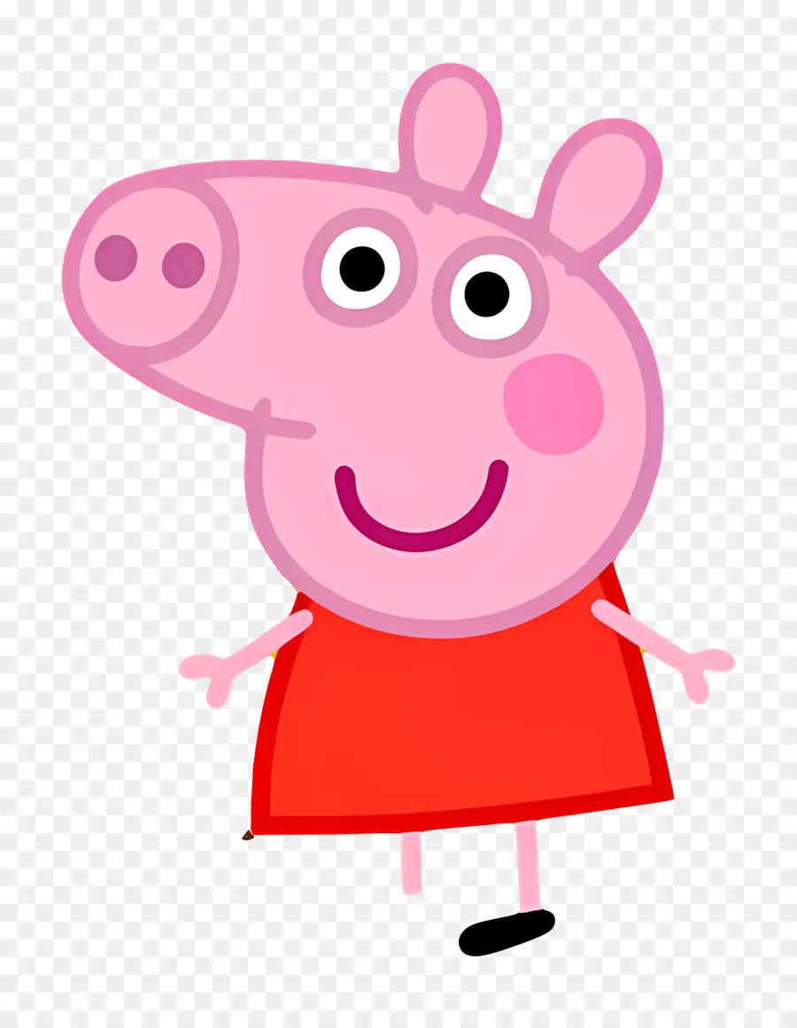 Peppa Pig，ตัวการ์ตูนหมู PNG