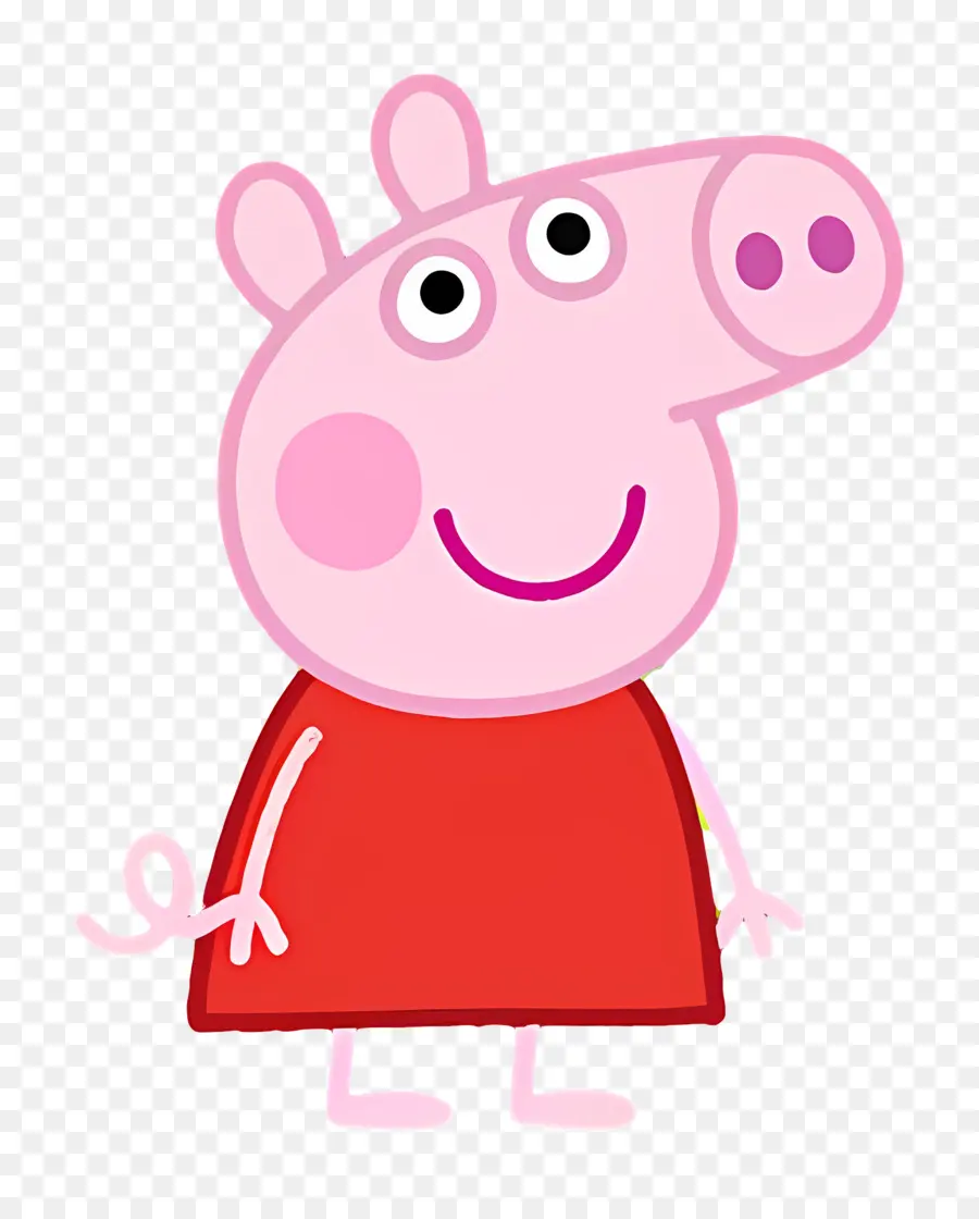 Peppa Pig，ตัวการ์ตูนหมู PNG