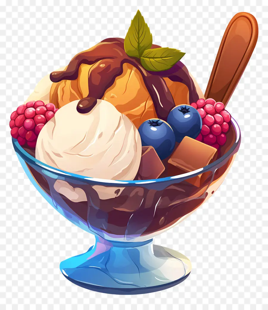 วันซันเดย์แห่งชาติ，ไอศกรีม Sundae PNG