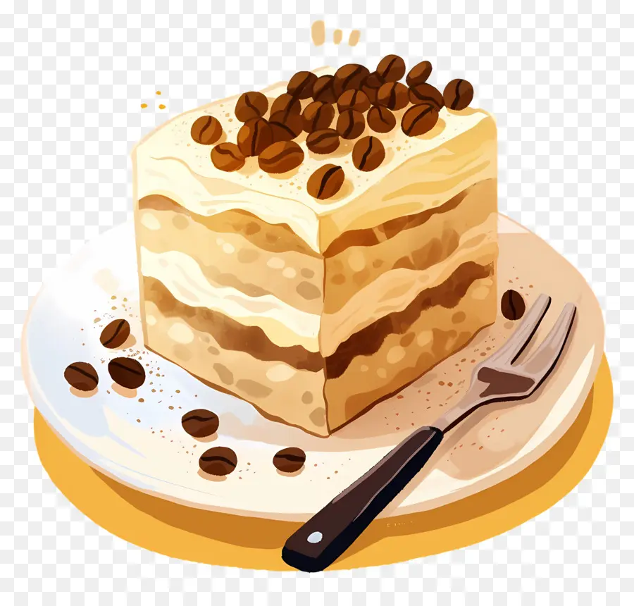 เค้ก Tiramisu，เค้กกาแฟ PNG