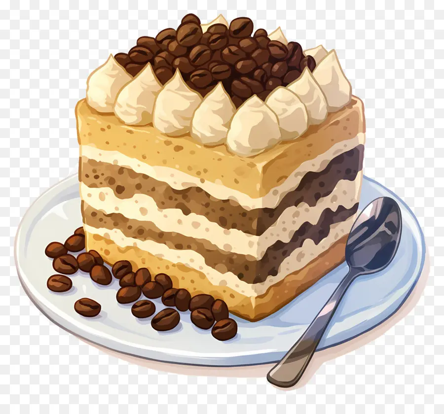 เค้ก Tiramisu，เค้กเลเยอร์ PNG