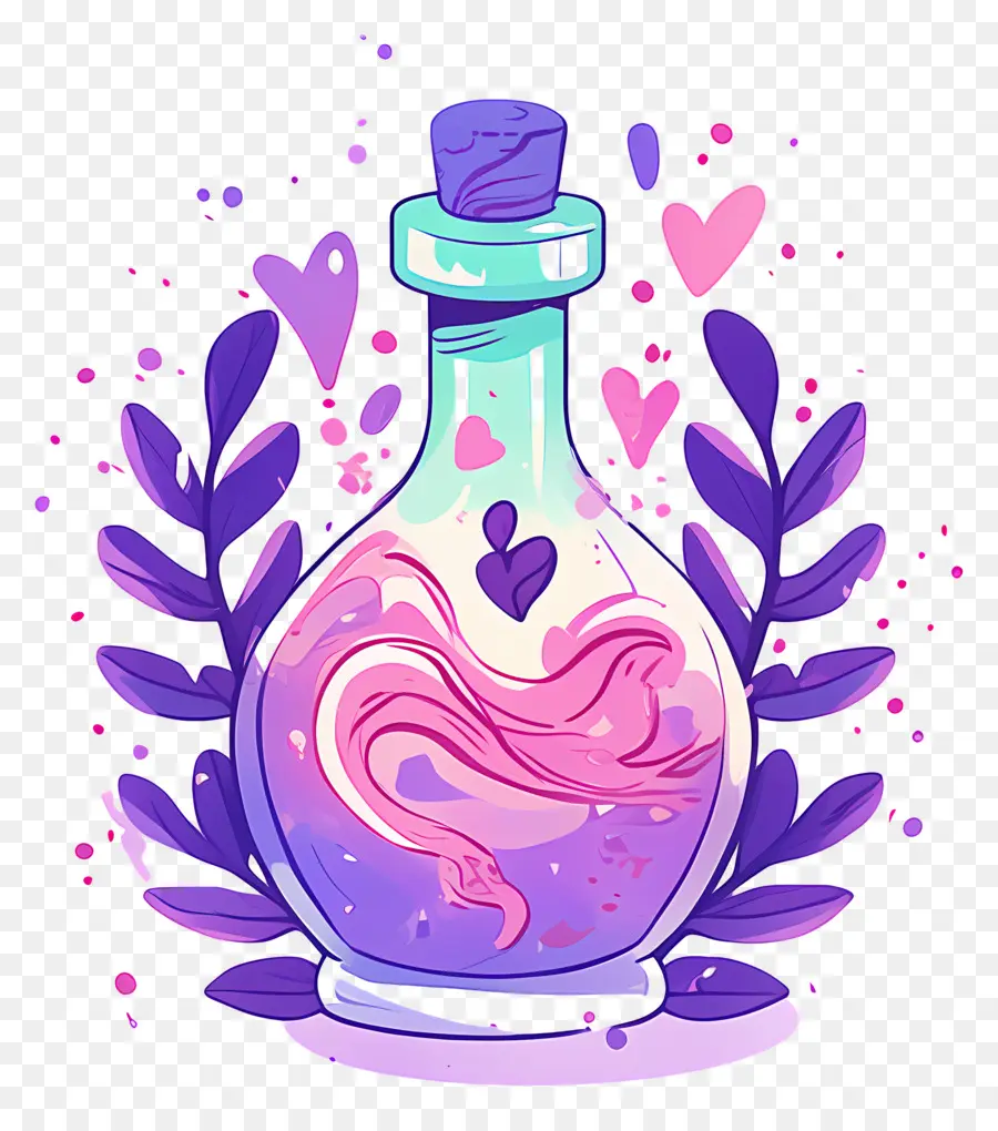 แฝด，ขวด Magic Potion PNG