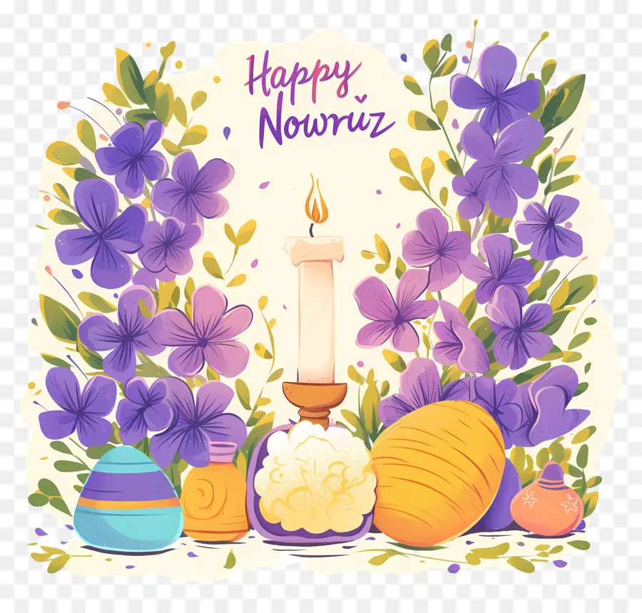 Happy Nowruz，Nowruz Decoration PNG