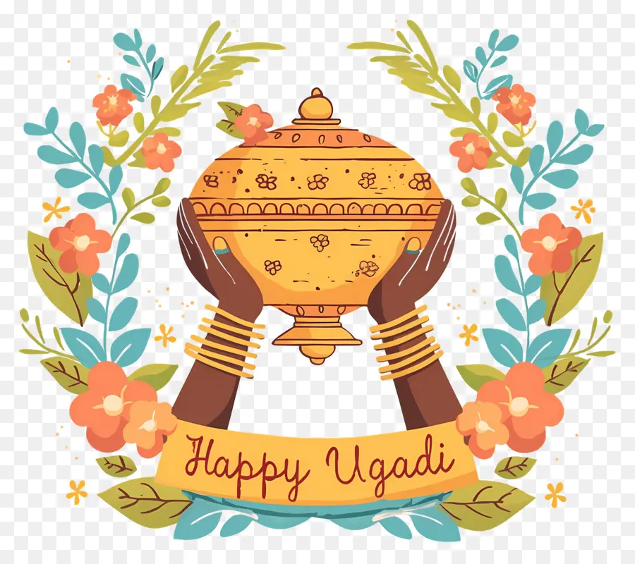 Happy Ugadi，การเฉลิมฉลอง Ugadi PNG