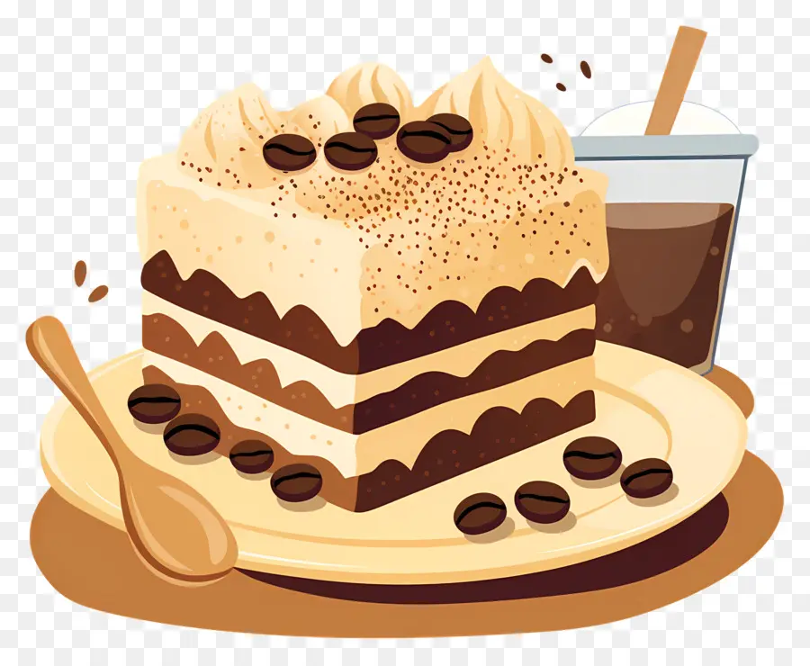 เค้ก Tiramisu，เค้กเลเยอร์ PNG