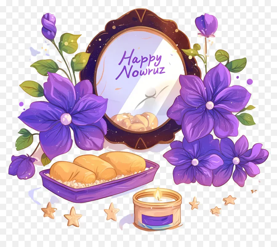 Happy Nowruz，ดอกไม้ PNG