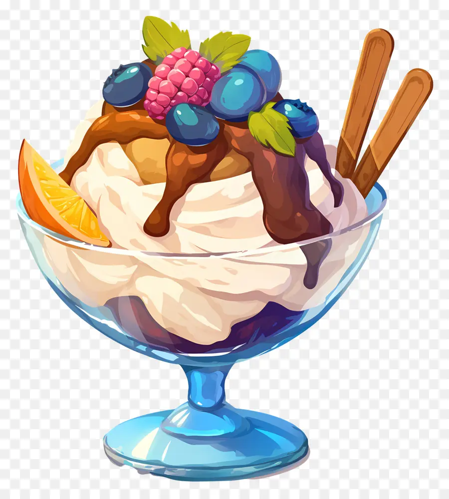 วันซันเดย์แห่งชาติ，ไอศกรีม Sundae PNG