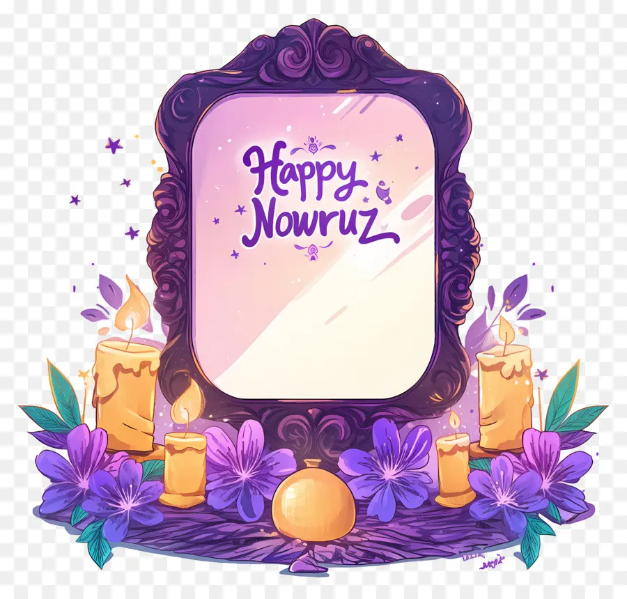 Happy Nowruz，กระจกเงา PNG