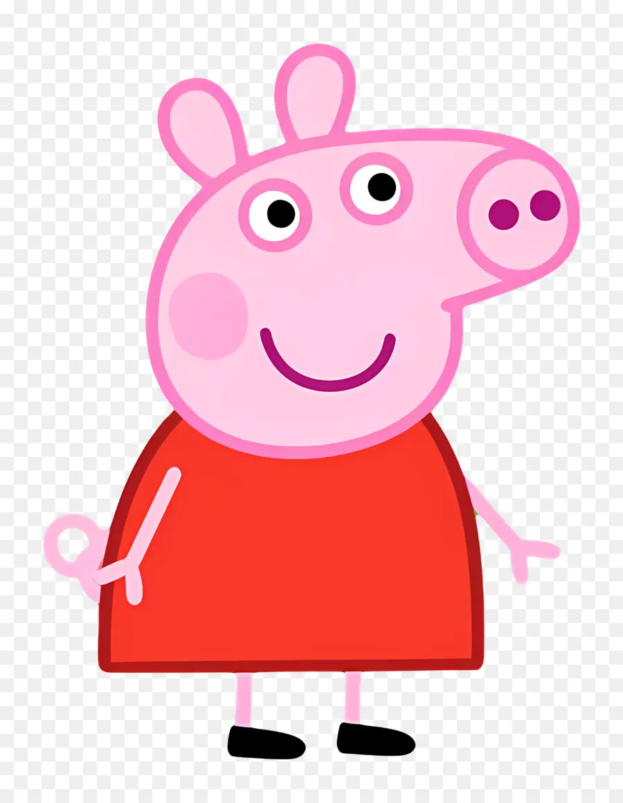 Peppa Pig，ตัวการ์ตูนหมู PNG