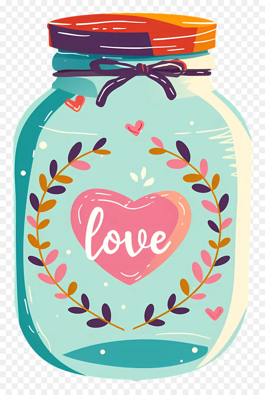 แก้วโถก่ออิฐ，Jar Of Love PNG