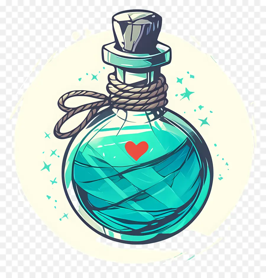 แฝด，Blue Love Potion PNG