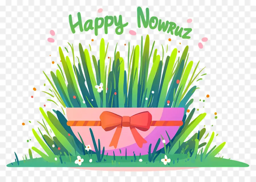 Happy Nowruz，Sabzeh สีเขียว PNG