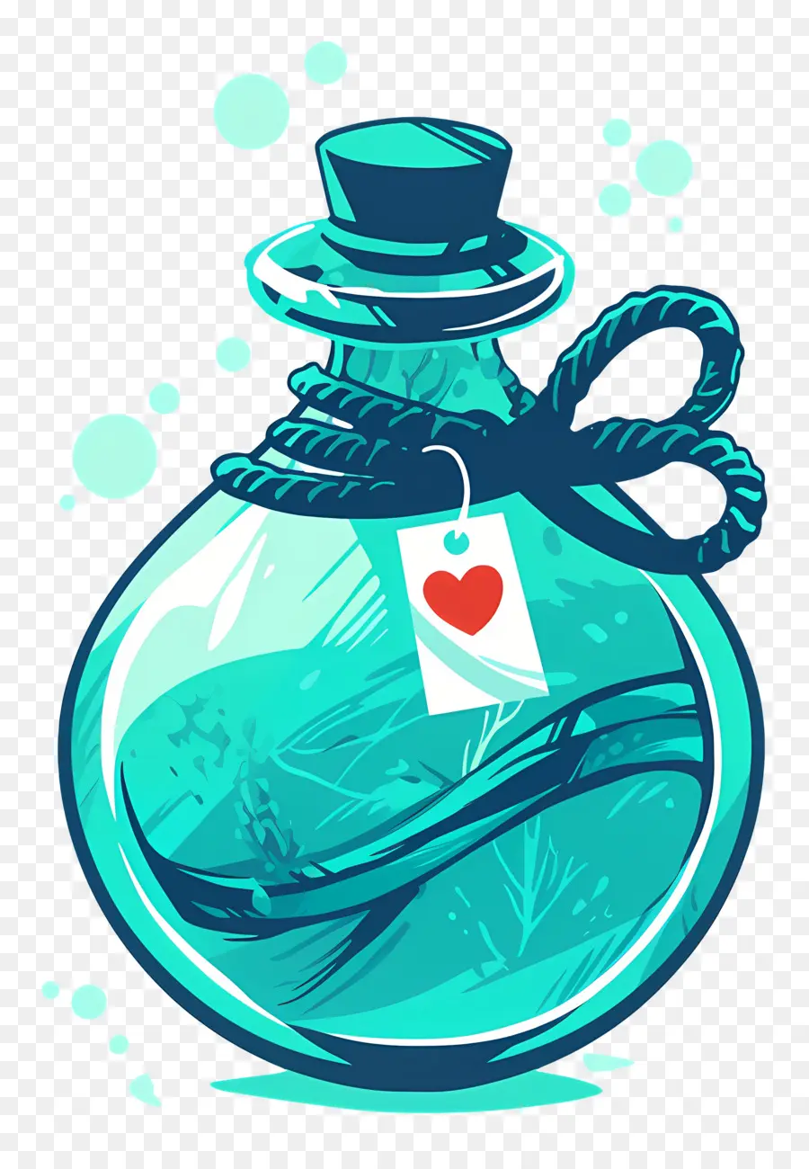 แฝด，Blue Love Potion PNG