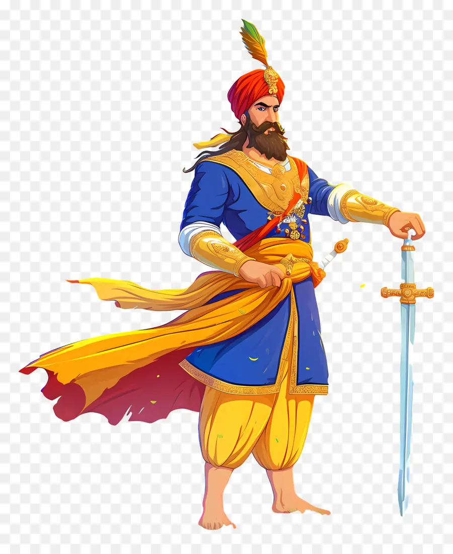 Guru Govind Singh Jayanti，นักรบด้วยดาบ PNG