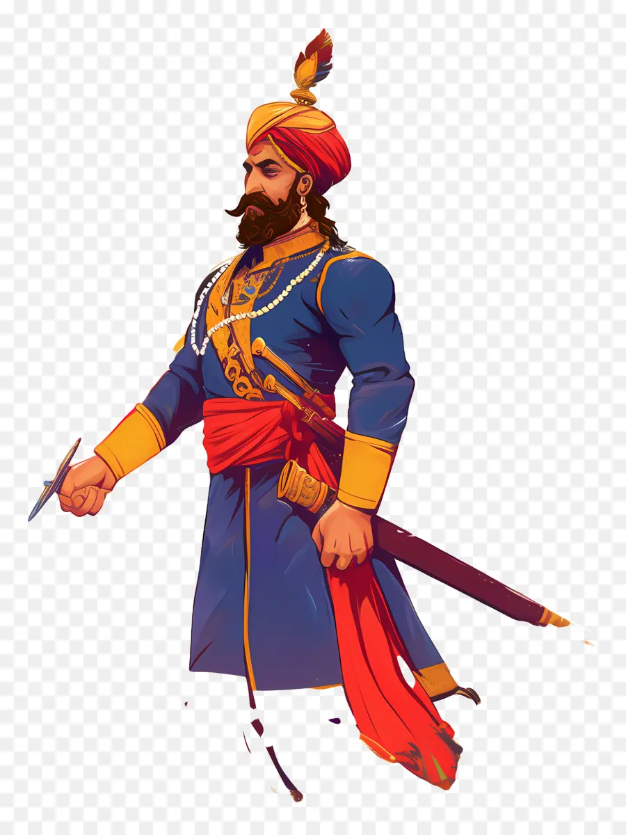 Guru Govind Singh Jayanti，นักรบด้วยดาบ PNG