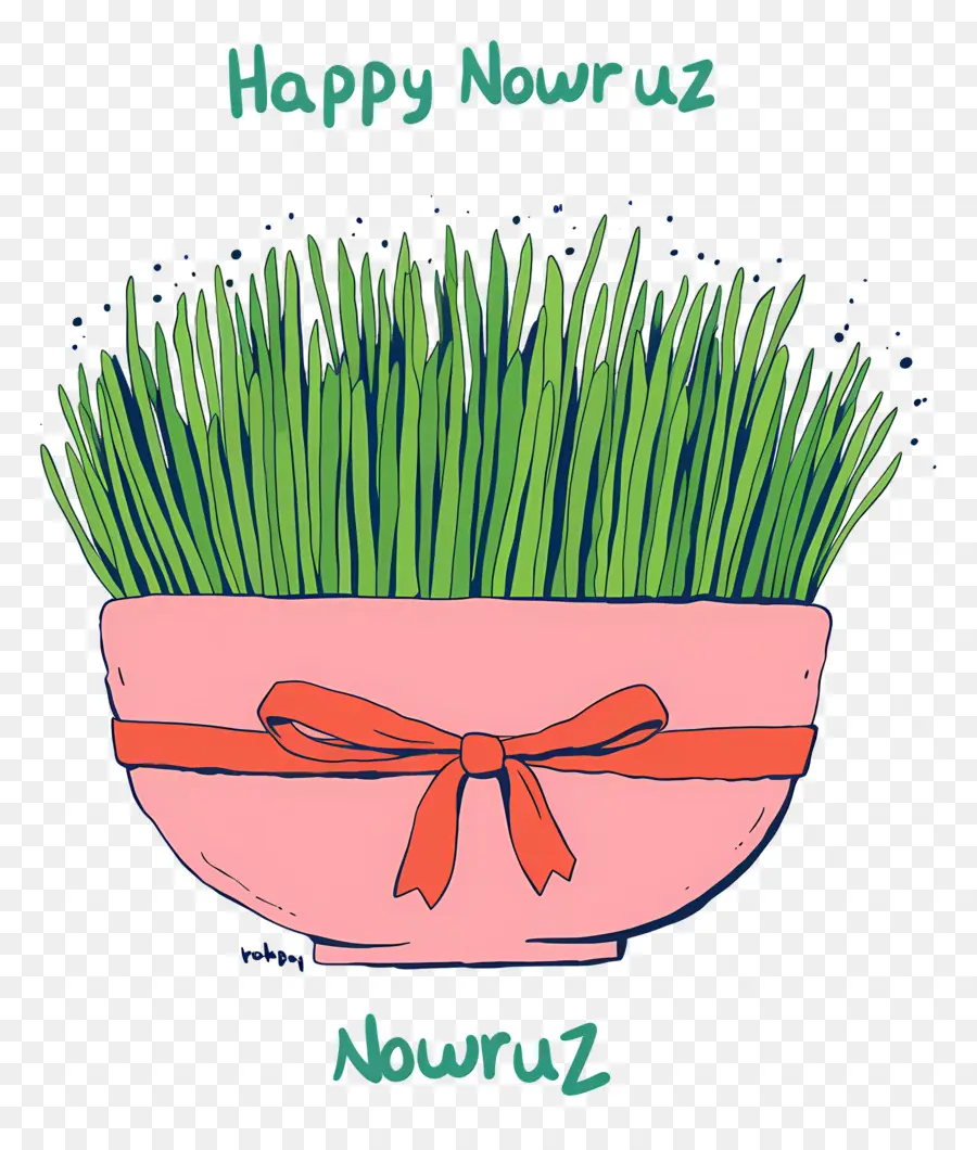 Happy Nowruz，Sabzeh สีเขียว PNG