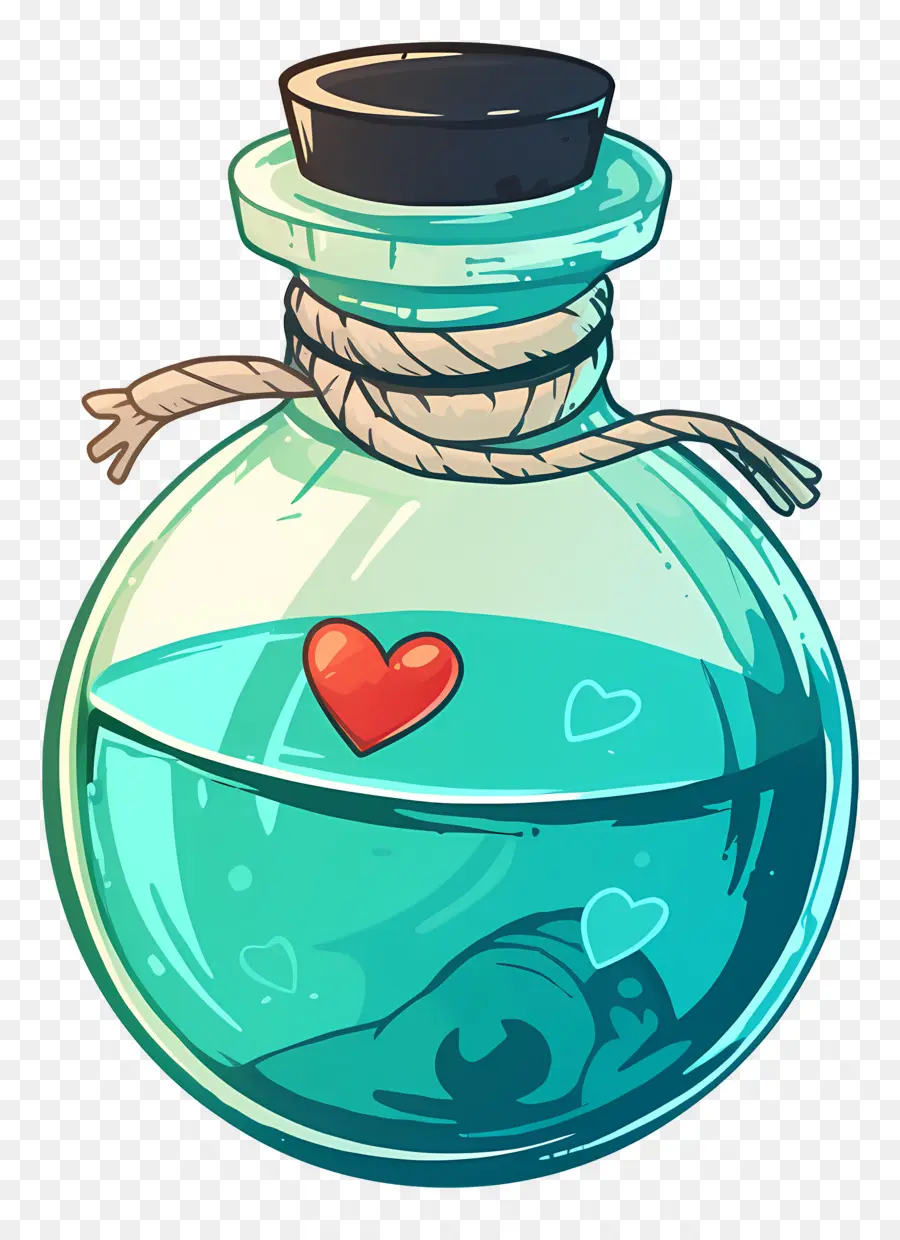 แฝด，Blue Love Potion PNG