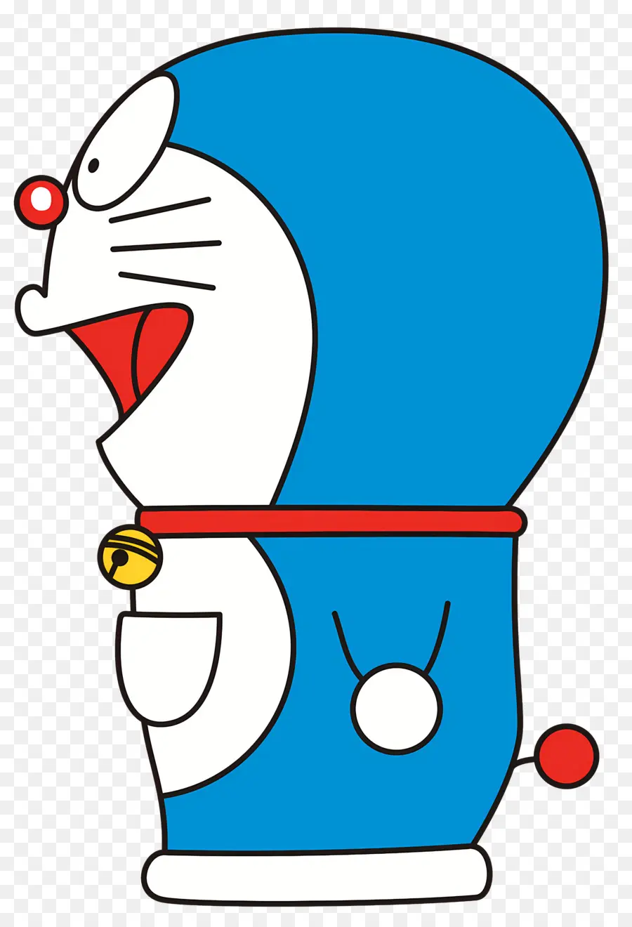 Doraemon，หุ่นยนต์สีน้ำเงิน PNG