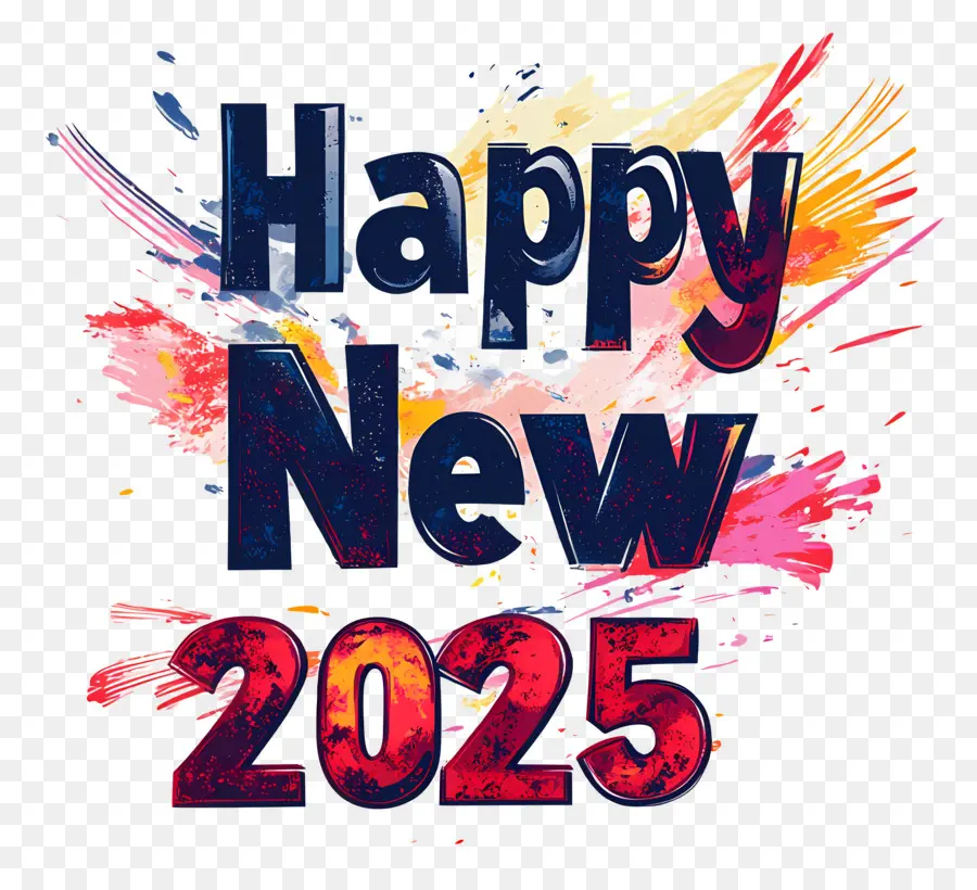 สวัสดีปีใหม่，สวัสดีปีใหม่ 2025 PNG