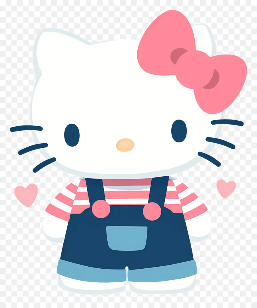 Hello Kitty น่ารัก，ตัวละครน่ารักกับธนู PNG