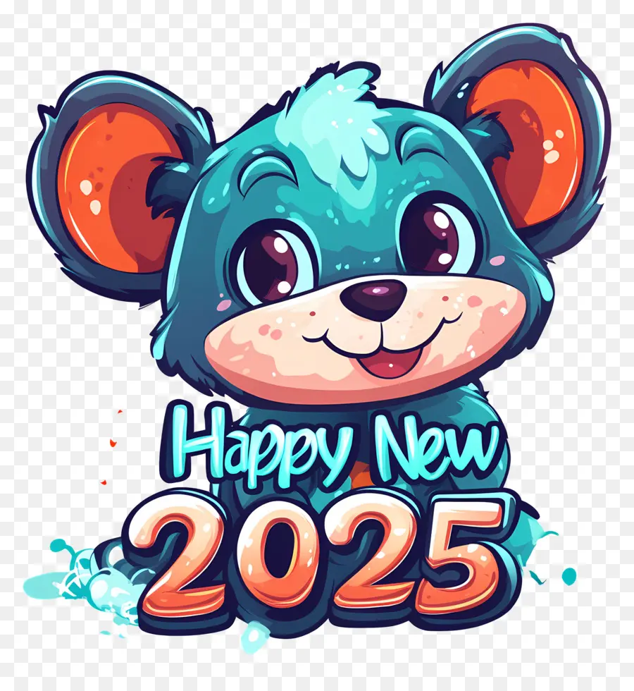 มีความสุขใหม่ 2025，สวัสดีปีใหม่ 2025 PNG