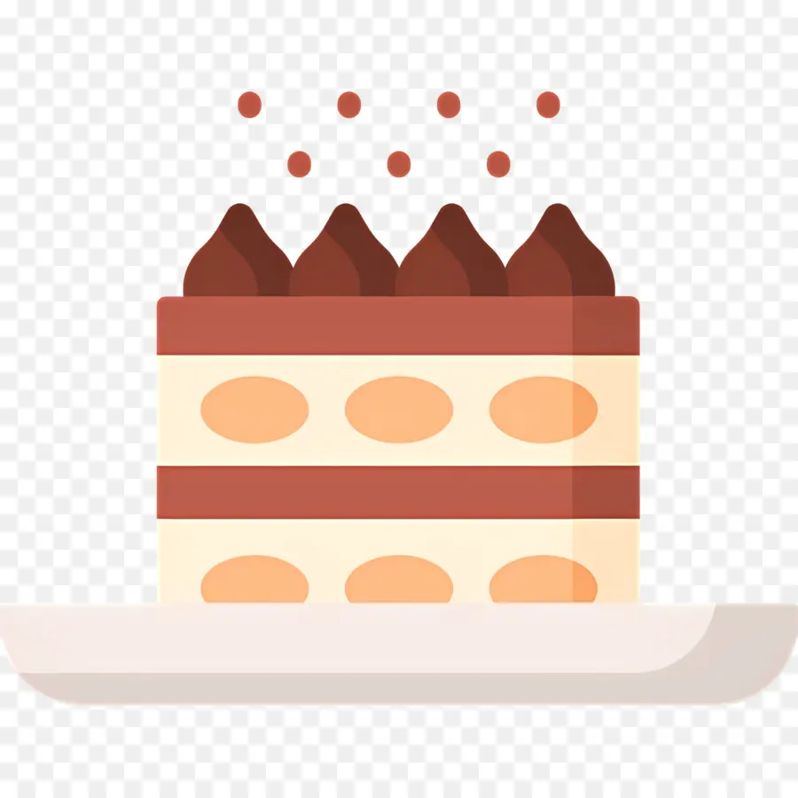 Tiramisu，เค้กเลเยอร์ PNG