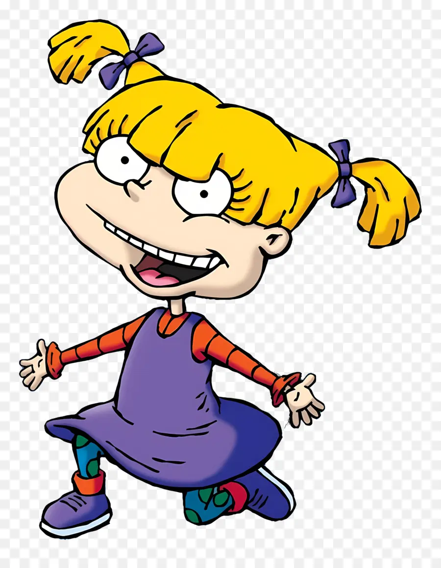 Angelica Pickles，สาวการ์ตูน PNG