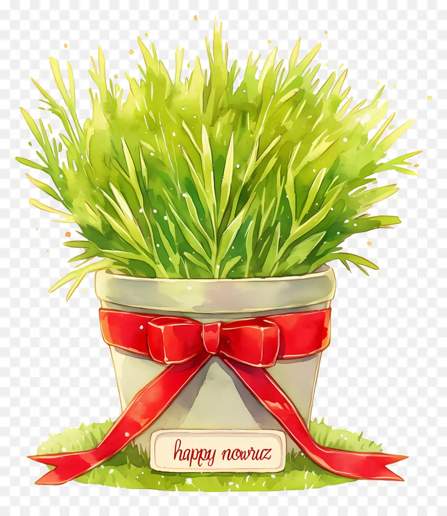 Happy Nowruz，Sabzeh สีเขียว PNG