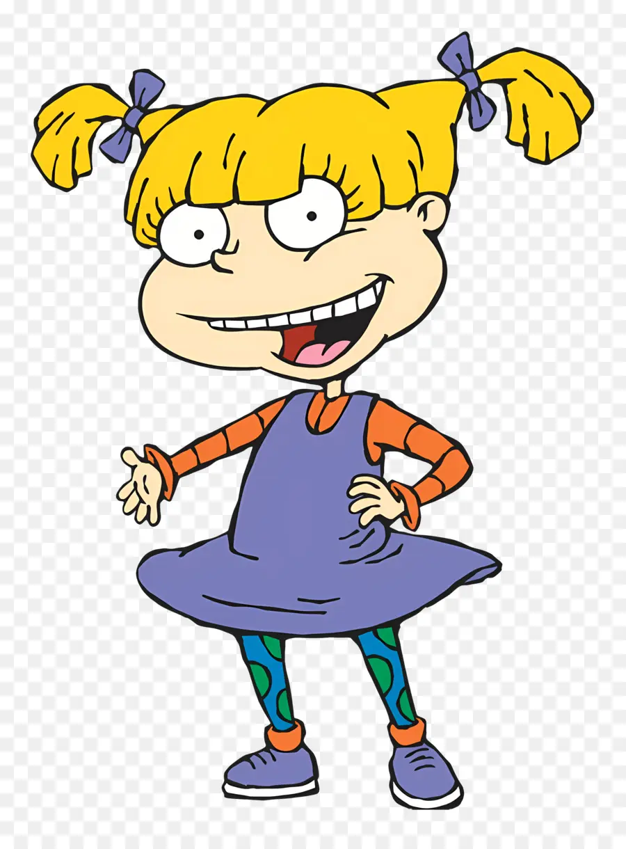 Angelica Pickles，สาวการ์ตูน PNG