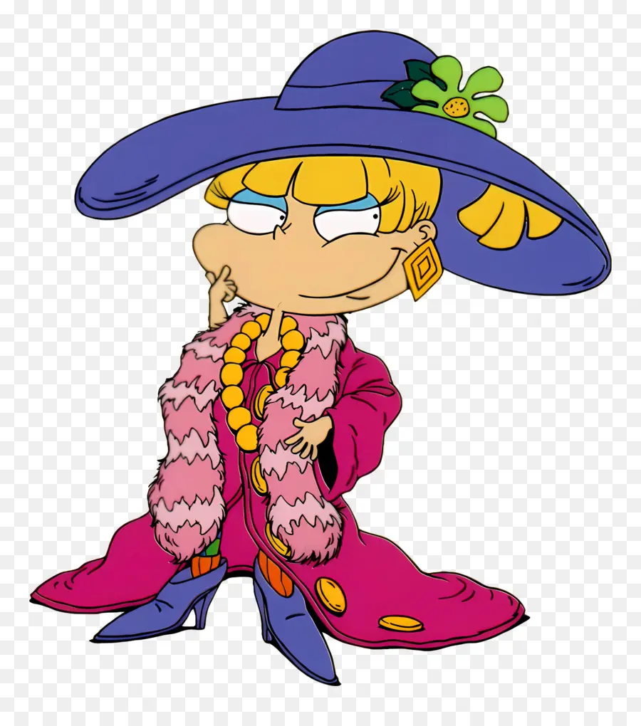 Angelica Pickles，ตัวการ์ตูน PNG