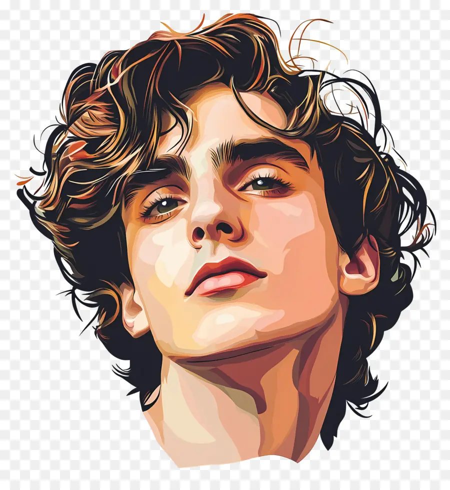 Timothee Chalamet，ภาพสีสันสดใส PNG