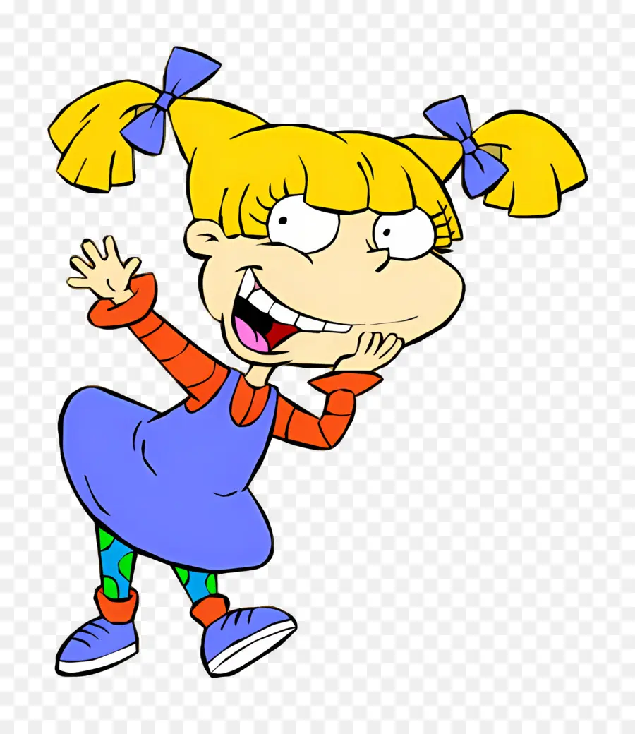 Angelica Pickles，สาวการ์ตูน PNG