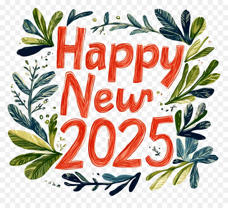 สวัสดีปีใหม่，สวัสดีปีใหม่ 2025 PNG