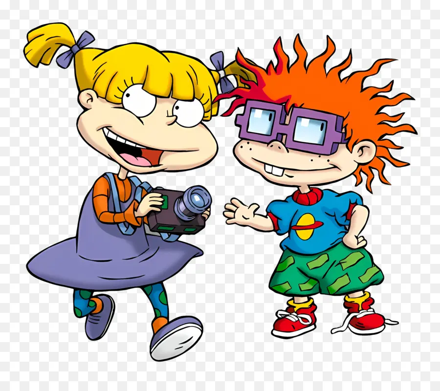 Angelica Pickles，ตัวการ์ตูนพร้อมกล้องถ่ายรูป PNG