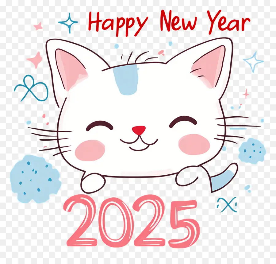 สวัสดีปีใหม่，สวัสดีปีใหม่ 2025 PNG