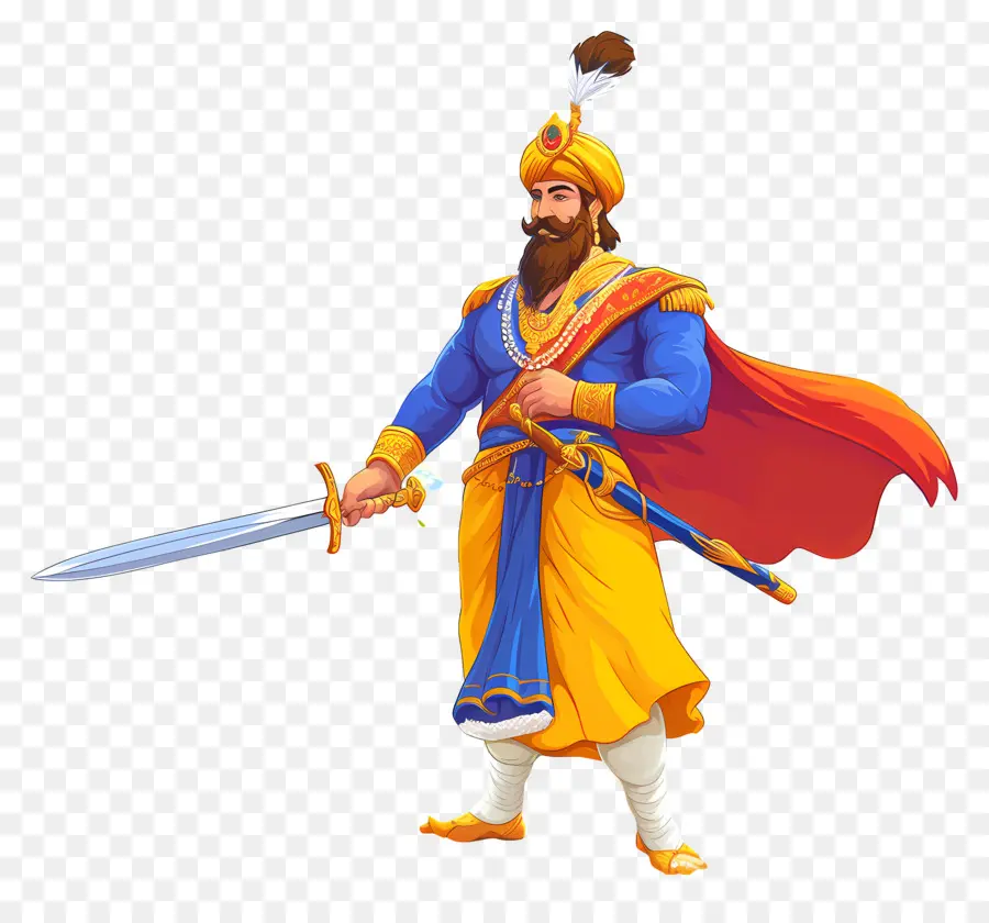 Guru Govind Singh Jayanti，นักรบด้วยดาบ PNG