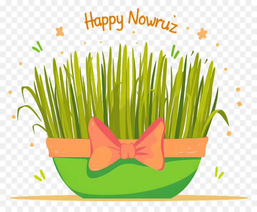 Happy Nowruz，Sabzeh สีเขียว PNG