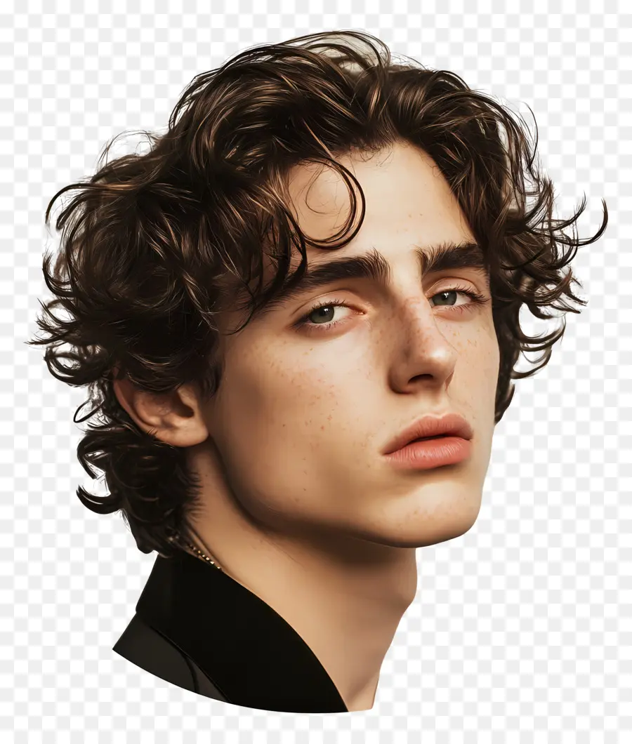 Timothee Chalamet，ภาพเหมือนของชายหนุ่ม PNG