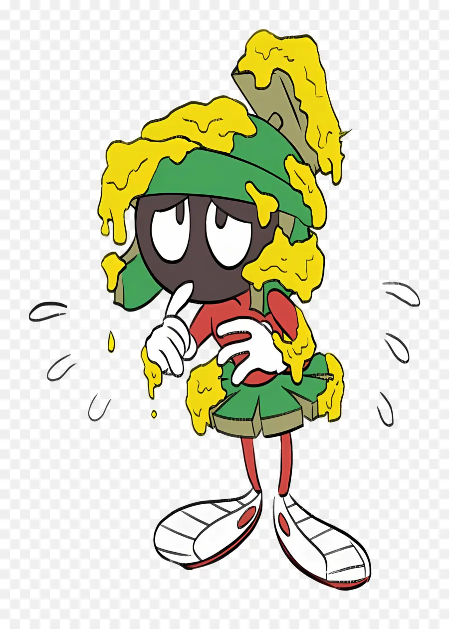 Marvin The Martian，ตัวการ์ตูนกับชีส PNG