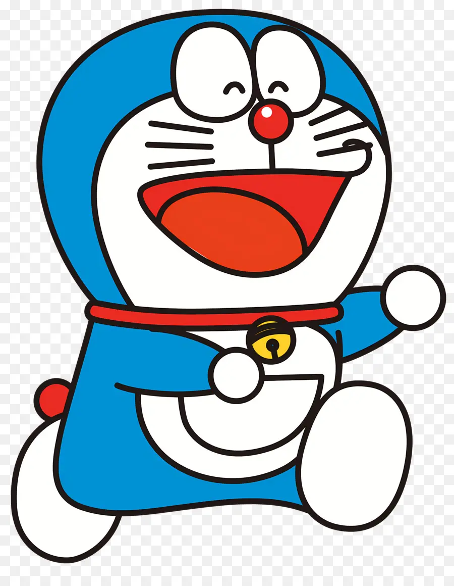 Doraemon，หุ่นยนต์สีน้ำเงิน PNG