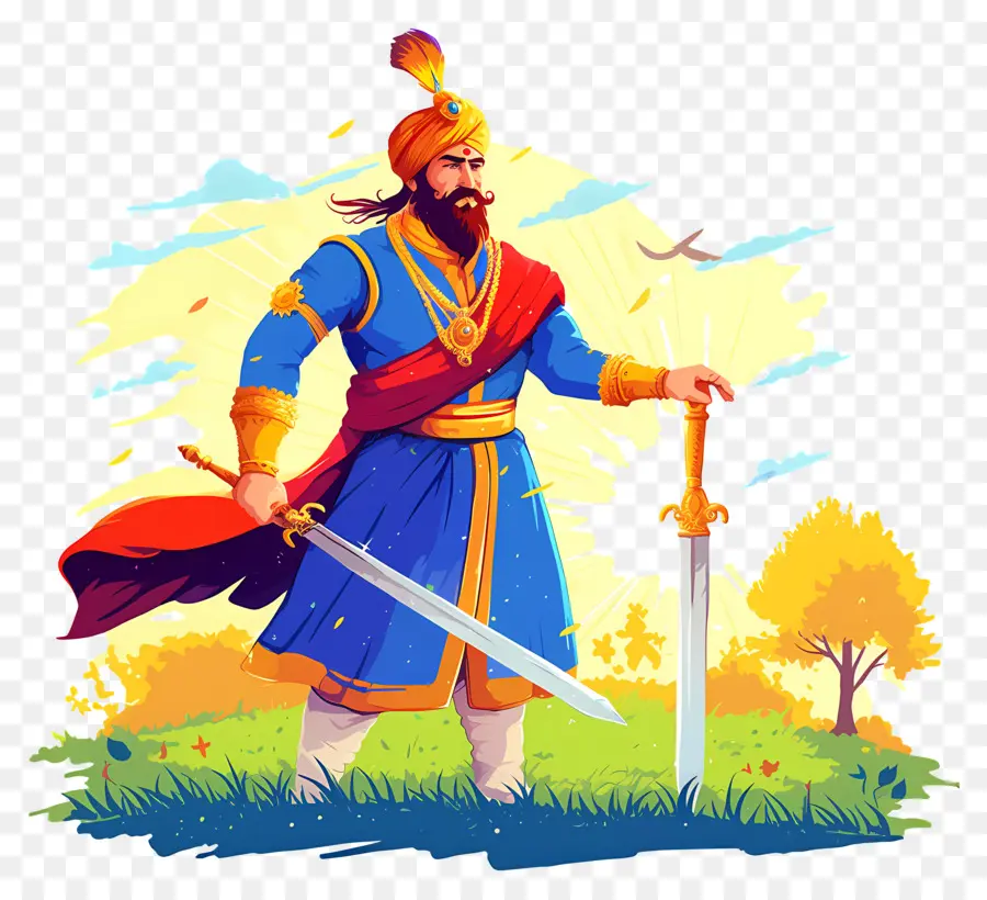 Guru Govind Singh Jayanti，นักรบ PNG