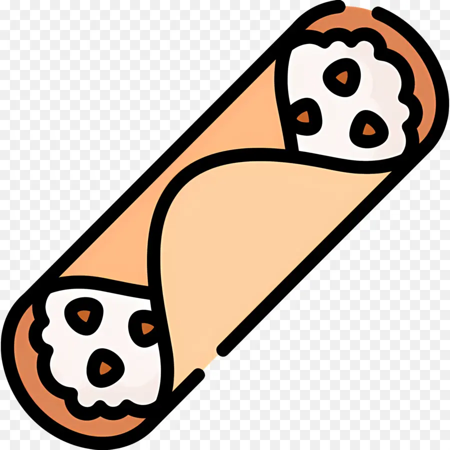 Cannoli，ขนมอบ PNG